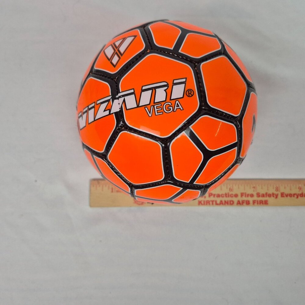 Vizari Vega Soccer Ball Juggler Trainer Practice Orange/Black Sz 1 NEW!!! - Picture 4 of 7